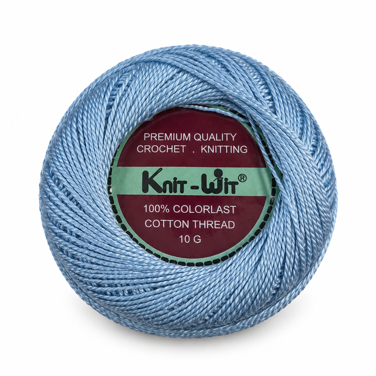 Knit Wit Cotton Crochet Thread - Colorlast 10 g