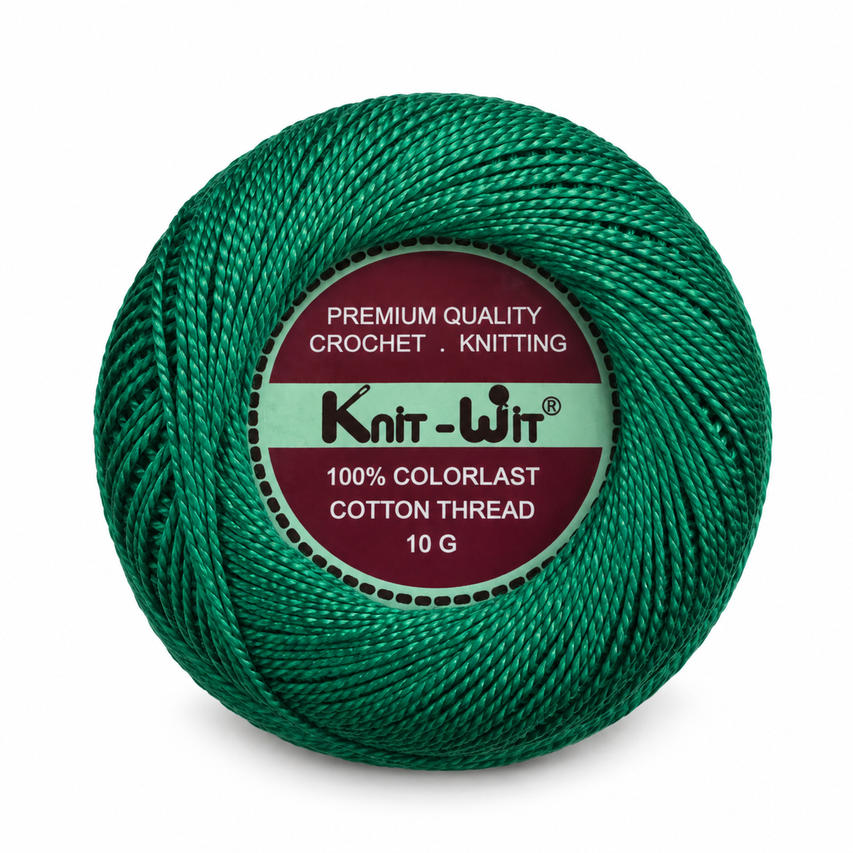 Knit Wit Cotton Crochet Thread - Colorlast 10 g