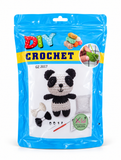 Knit-Wit DIY Crochet Beginner Amigurumi Kit – Multiple Designs with Yarn, Hook & Accessories