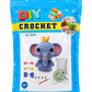 Knit-Wit DIY Crochet Beginner Amigurumi Kit – Multiple Designs with Yarn, Hook & Accessories