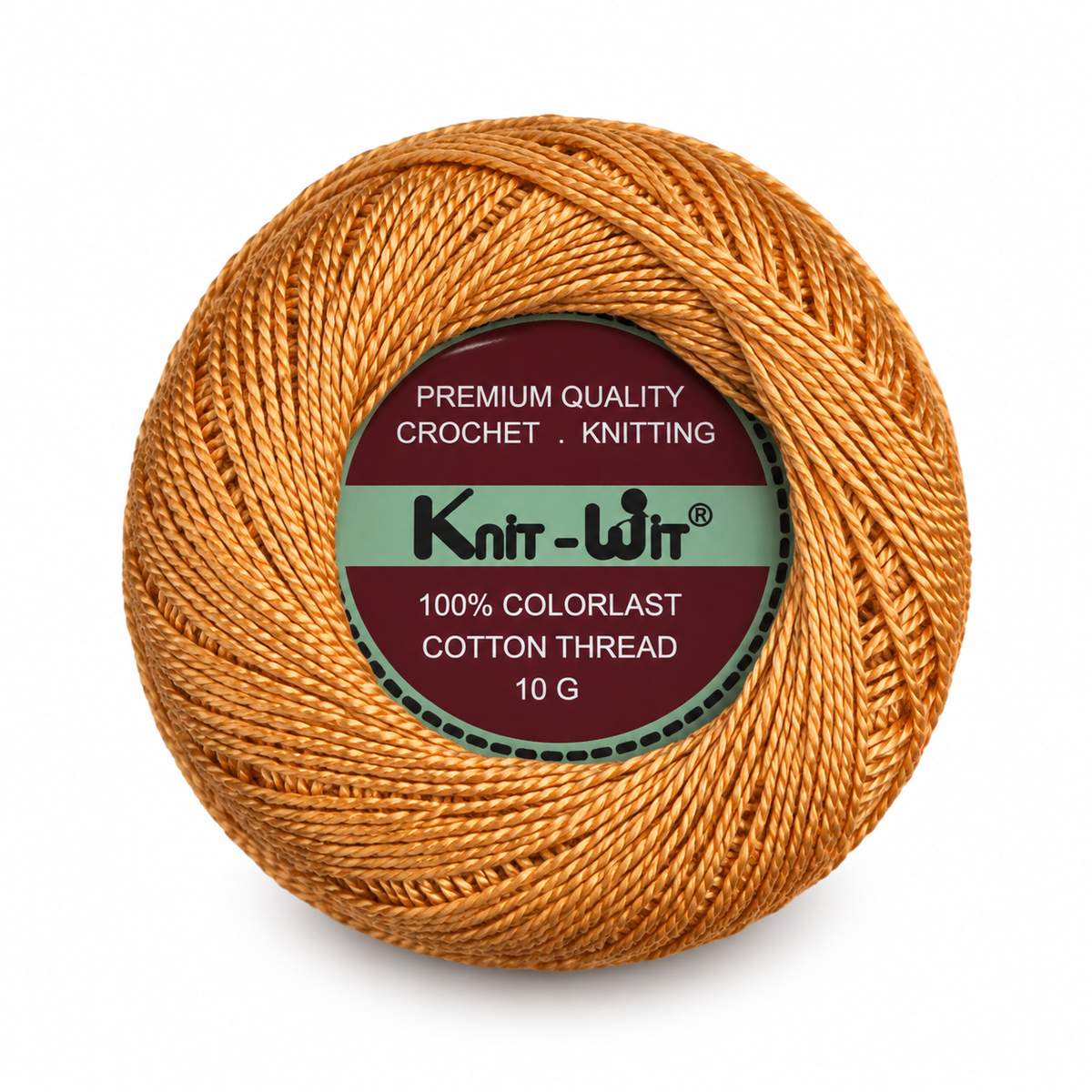 Knit Wit Cotton Crochet Thread - Colorlast 10 g
