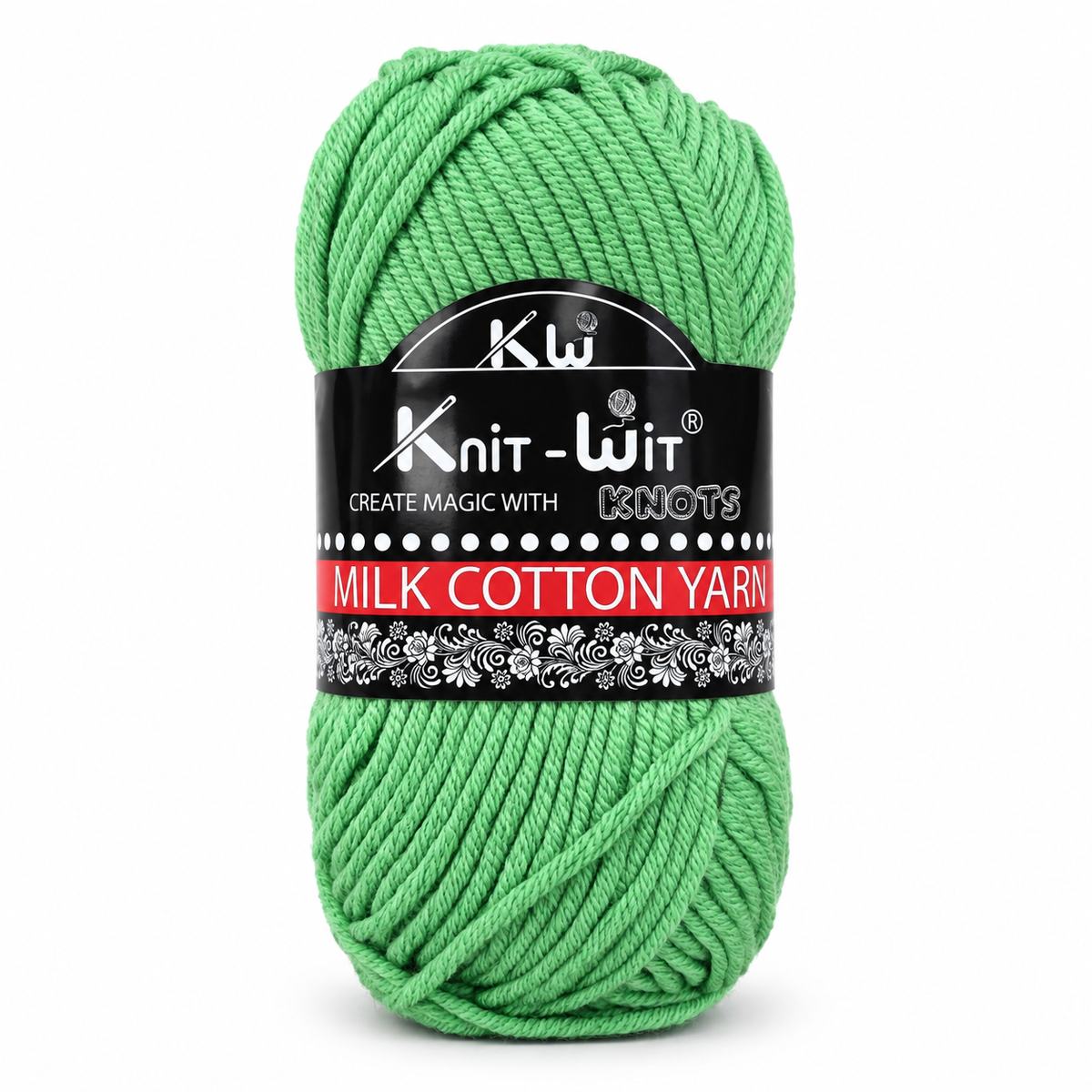 Knit Wit - Milk Cotton Yarn | Imported Quality 5ply Yarn