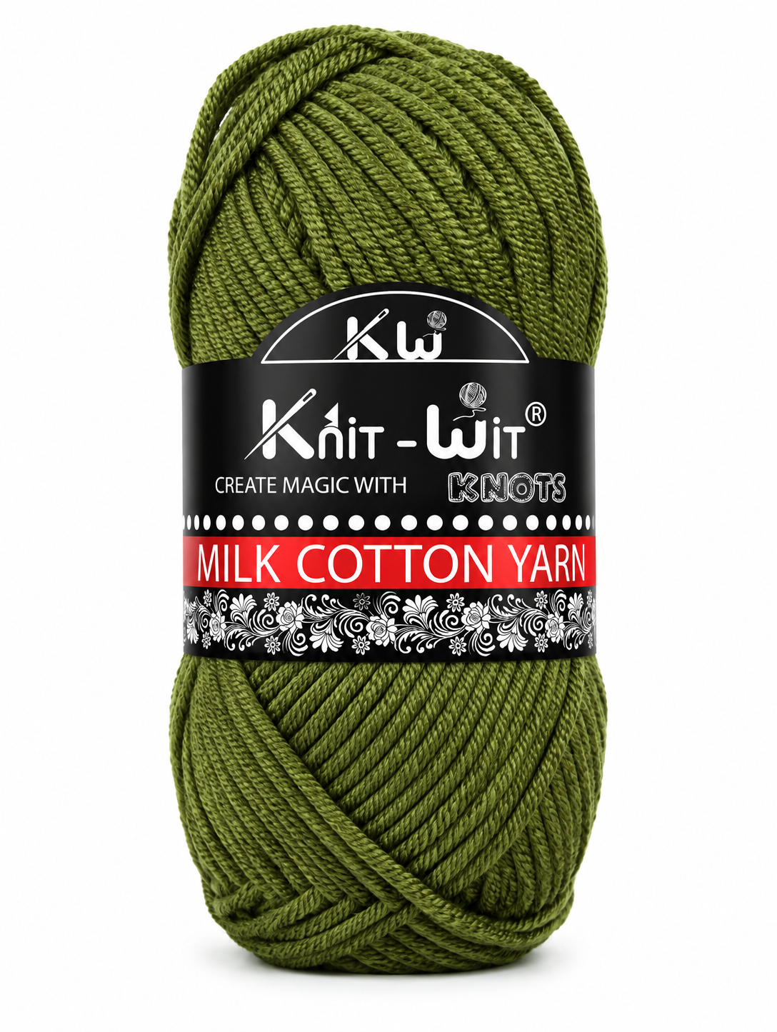 Knit Wit - Milk Cotton Yarn | Imported Quality 5ply Yarn