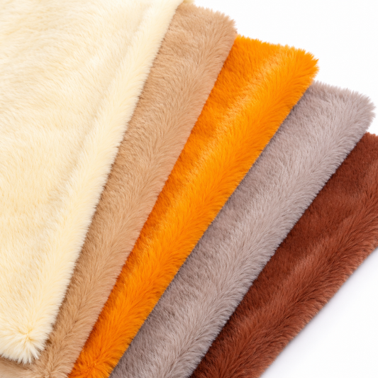 Short Fur Cloth – 1 Metre Cut | Soft Faux Fur Fabric for Toys, Crafts, Bags & Sewing