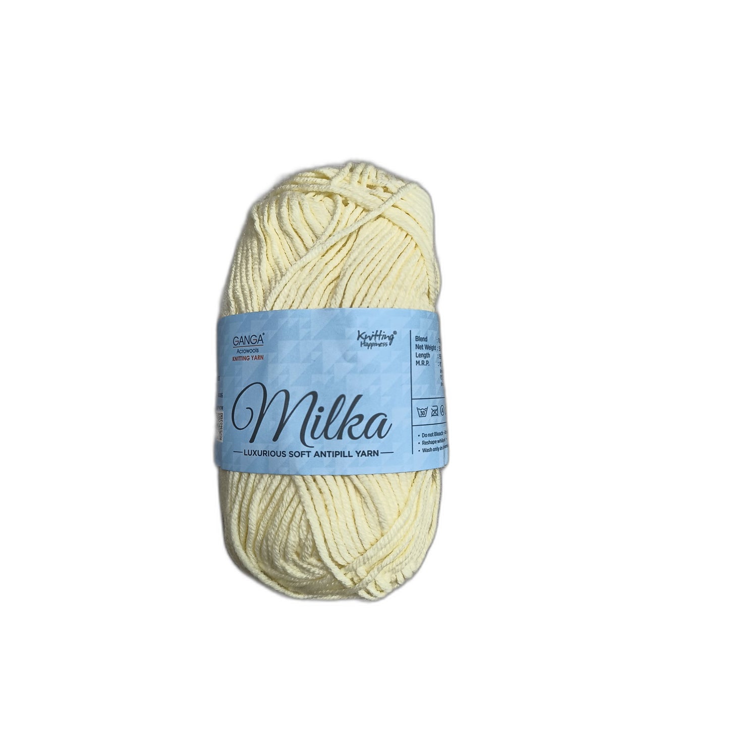 Ganga Milka Anti-Pill Acrylic Yarn | Crochet & Knitting Yarn
