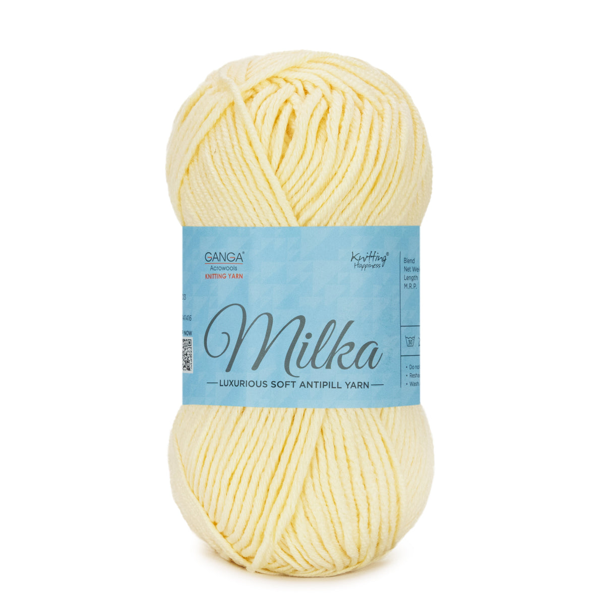 Ganga Milka Anti-Pill Acrylic Yarn | Crochet & Knitting Yarn