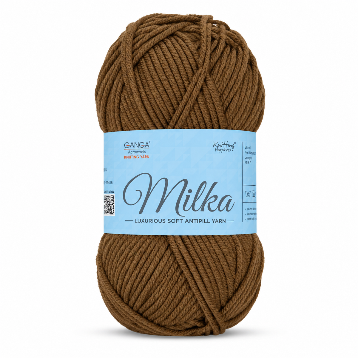 Ganga Milka Anti-Pill Acrylic Yarn | Crochet & Knitting Yarn