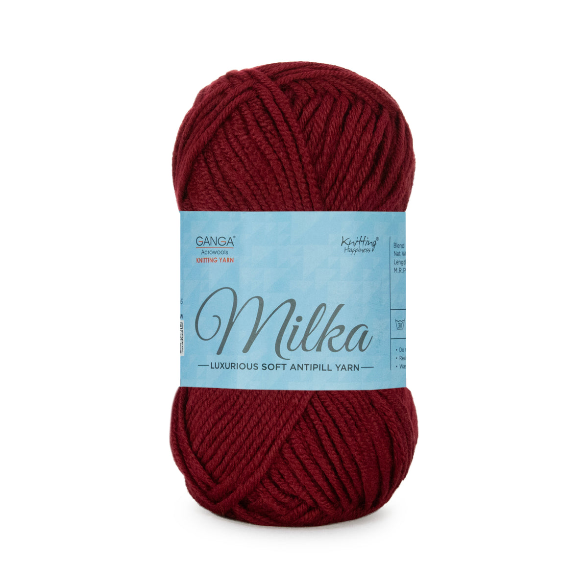 Ganga Milka Anti-Pill Acrylic Yarn | Crochet & Knitting Yarn