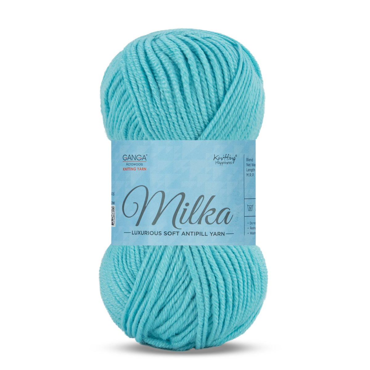 Ganga Milka Anti-Pill Acrylic Yarn | Crochet & Knitting Yarn