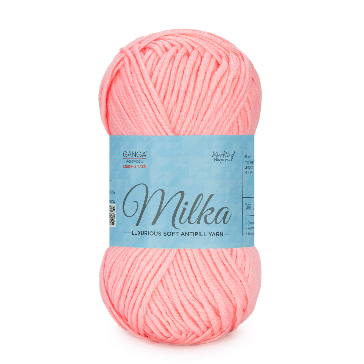 Ganga Milka Anti-Pill Acrylic Yarn | Crochet & Knitting Yarn