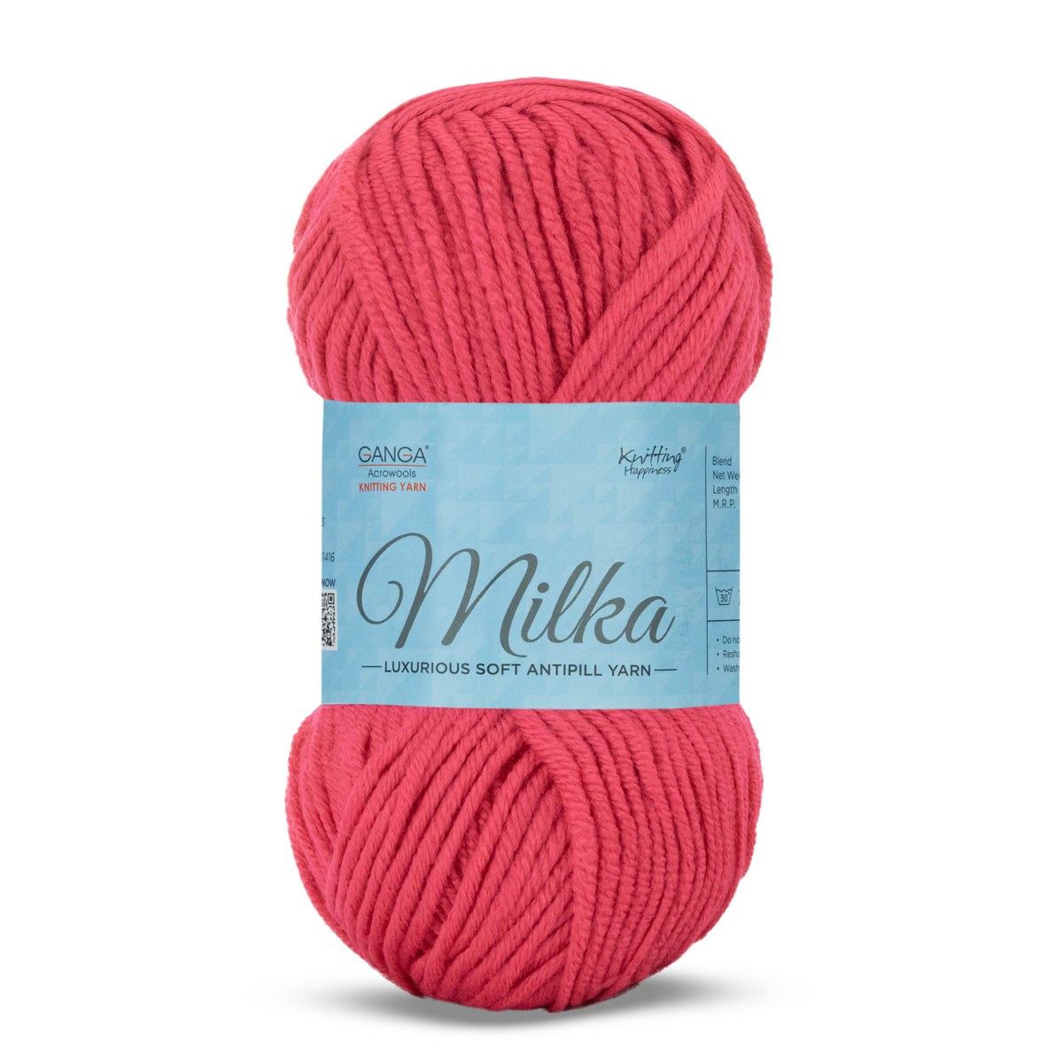 Ganga Milka Anti-Pill Acrylic Yarn | Crochet & Knitting Yarn