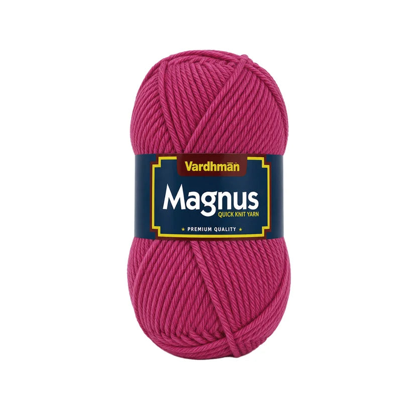 VARDHMAN Magnus Yarn – 100g Chunky Knitting & Crochet Yarn | Multiple Colours