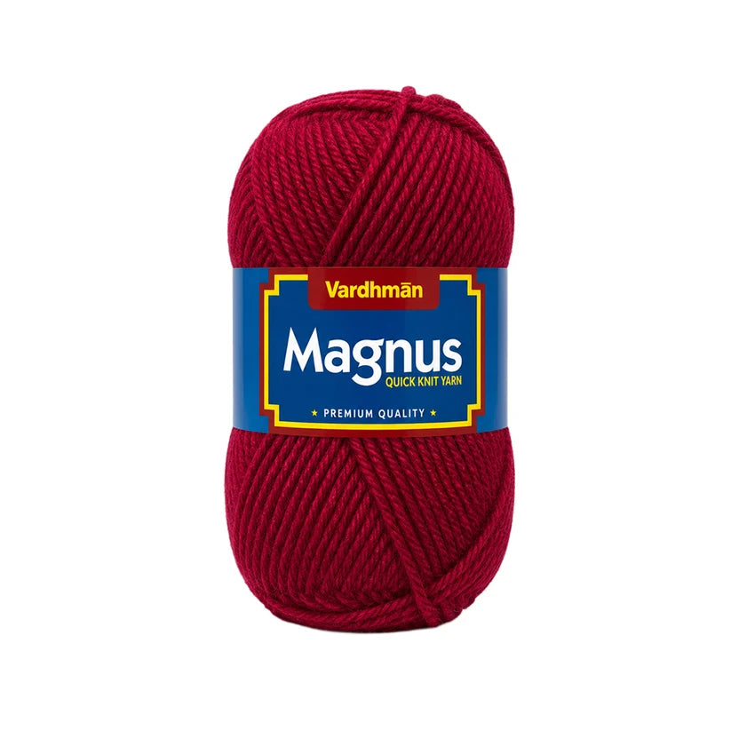 VARDHMAN Magnus Yarn – 100g Chunky Knitting & Crochet Yarn | Multiple Colours