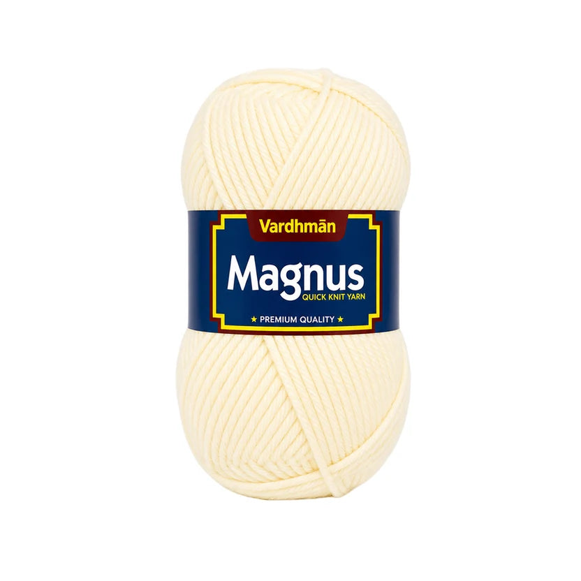 VARDHMAN Magnus Yarn – 100g Chunky Knitting & Crochet Yarn | Multiple Colours