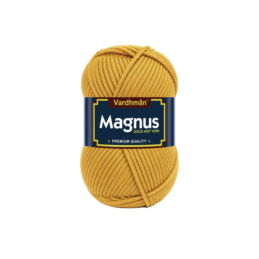 VARDHMAN Magnus Yarn – 100g Chunky Knitting & Crochet Yarn | Multiple Colours