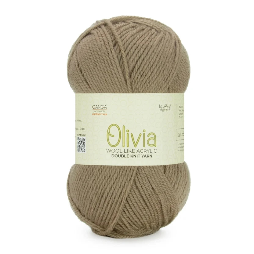 Ganga Olivia Double Knit Yarn - 3Ply