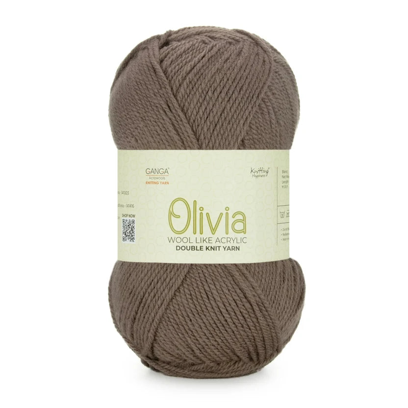 Ganga Olivia Double Knit Yarn - 3Ply