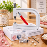 Pearl Setting Machine – Manual Hand Press Pearl Stitching & Bead Fixing Machine