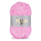 GANGA Plush Luxe Yarn – Luxurious Chenille Yarn for Crochet & Knitting with Glitter