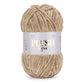 GANGA Plush Luxe Yarn – Luxurious Chenille Yarn for Crochet & Knitting with Glitter