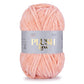 GANGA Plush Luxe Yarn – Luxurious Chenille Yarn for Crochet & Knitting with Glitter
