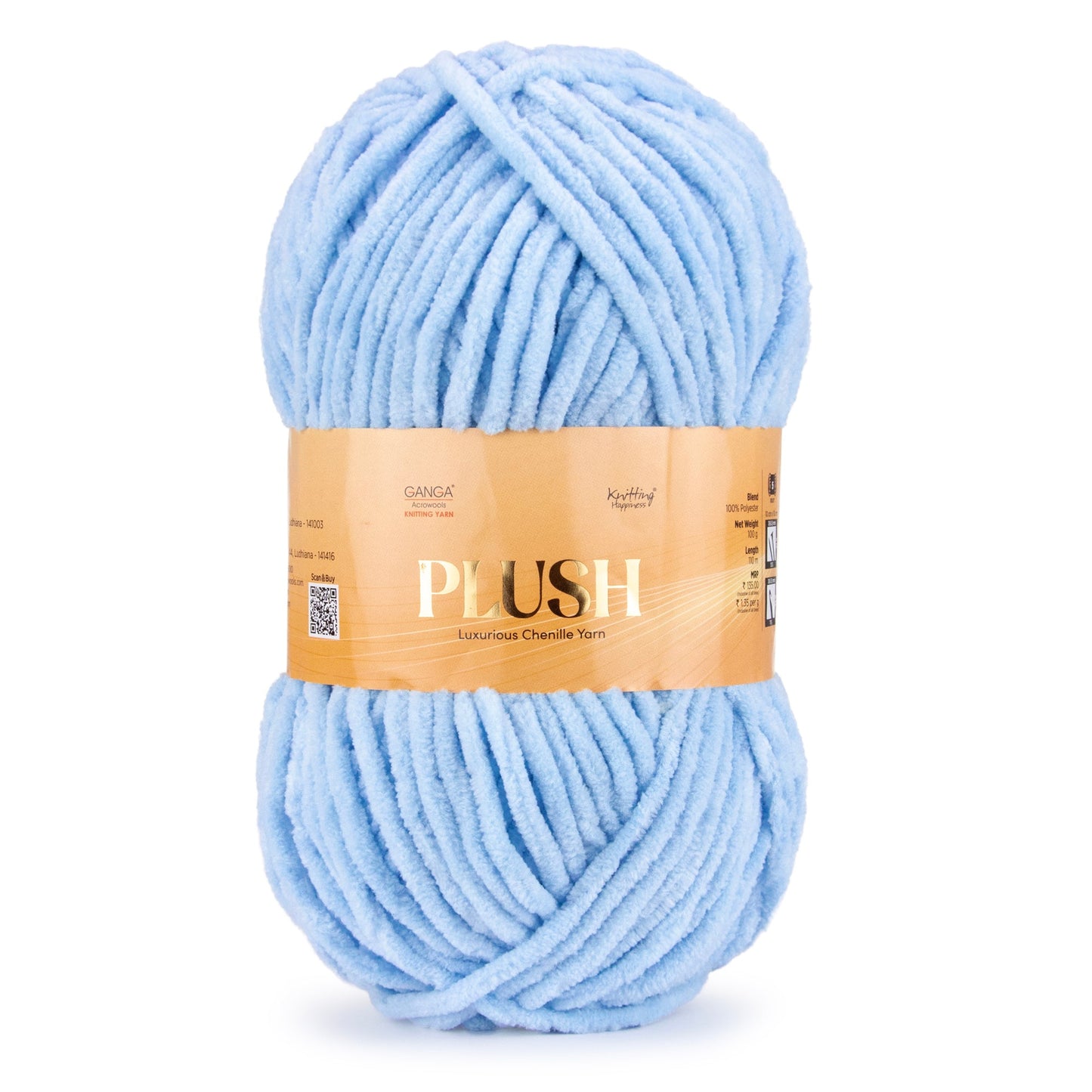 Ganga Plush Luxurious Chenille Yarn