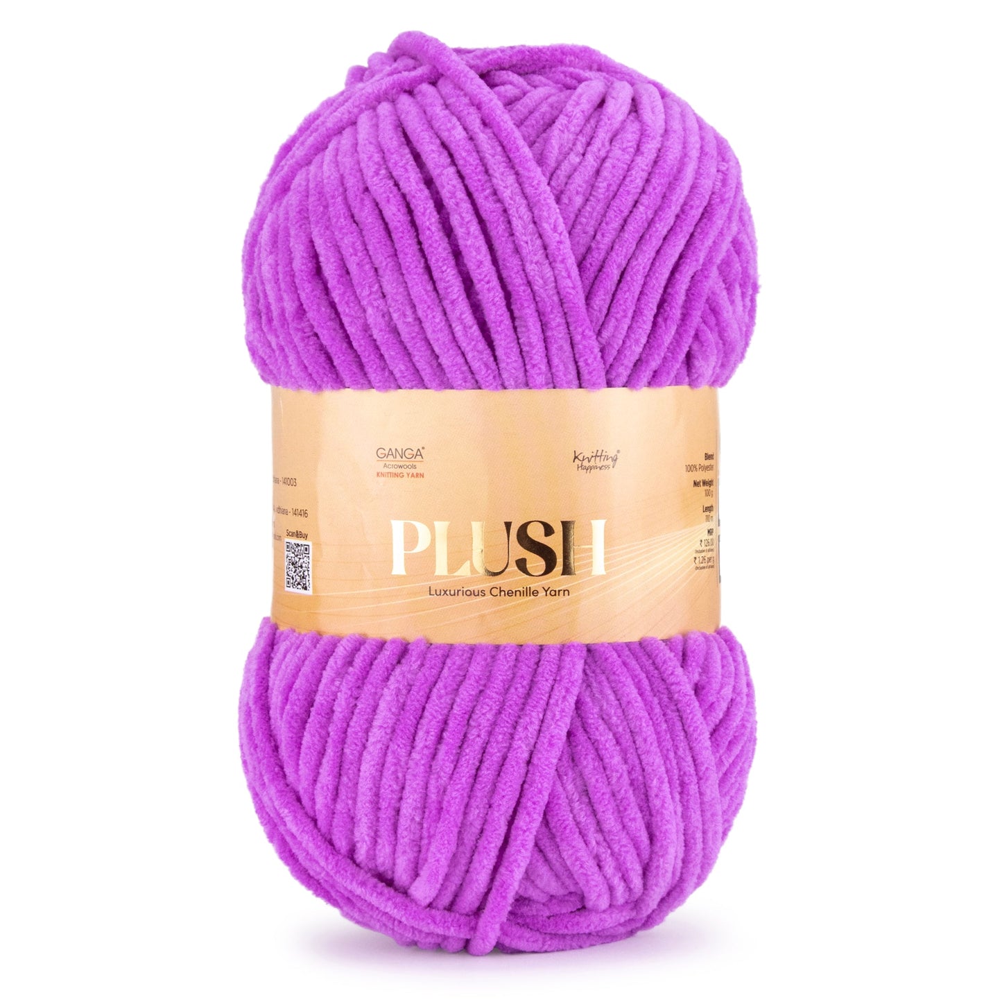 Ganga Plush Luxurious Chenille Yarn