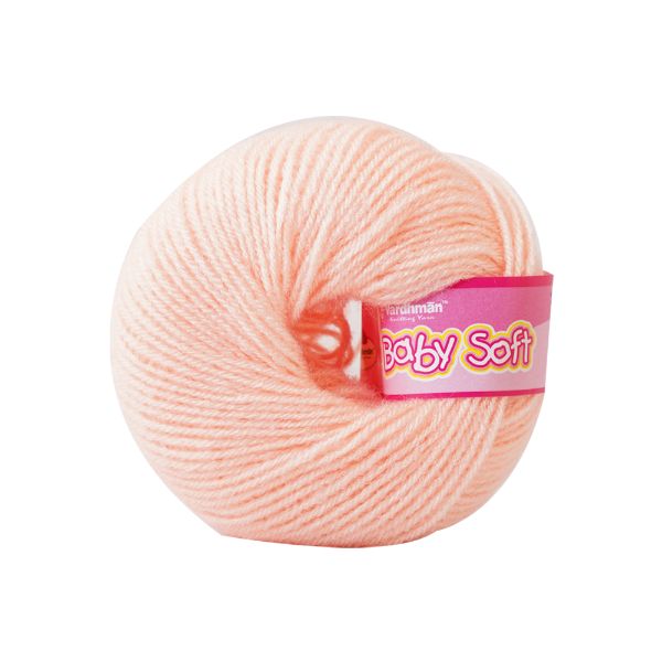 VARDHMAN Baby Soft Yarn – 25g 4-Ply Acrylic Knitting & Crochet Yarn | Multiple Colours