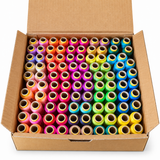Vardhman A-037 Hammer Poly Sewing Thread 50 Shades (2 Tubes each) 100 Tubes
