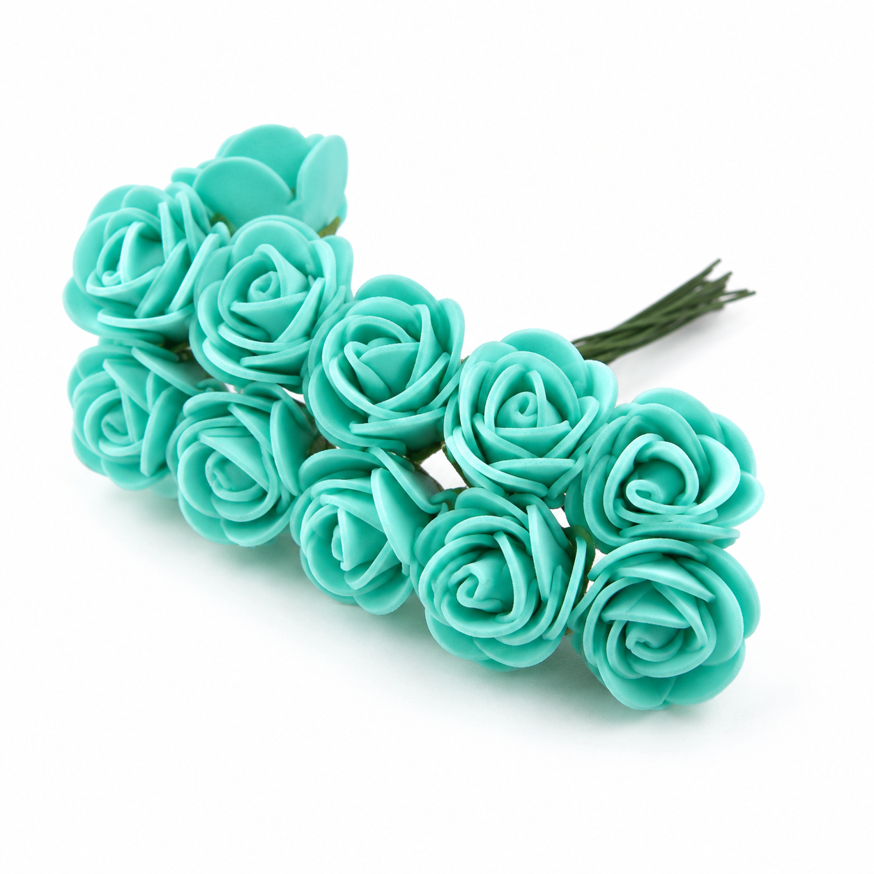 Premium Foam Rose Flowers Pack – 144 Mini Artificial Foam Roses for DIY Crafts, Scrapbooking, Decorations & Floral Arrangements