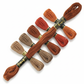Anchor Brown & Terracotta Thread Collection - Square Studio Photo