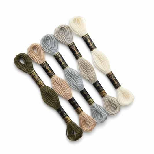 Anchor Neutral Thread Collection - Square Studio Photo