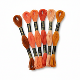 Anchor Orange Thread Collection - Square Studio Photo