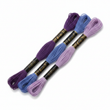 Anchor Purple & Violet Thread Collection - Square Studio Photo