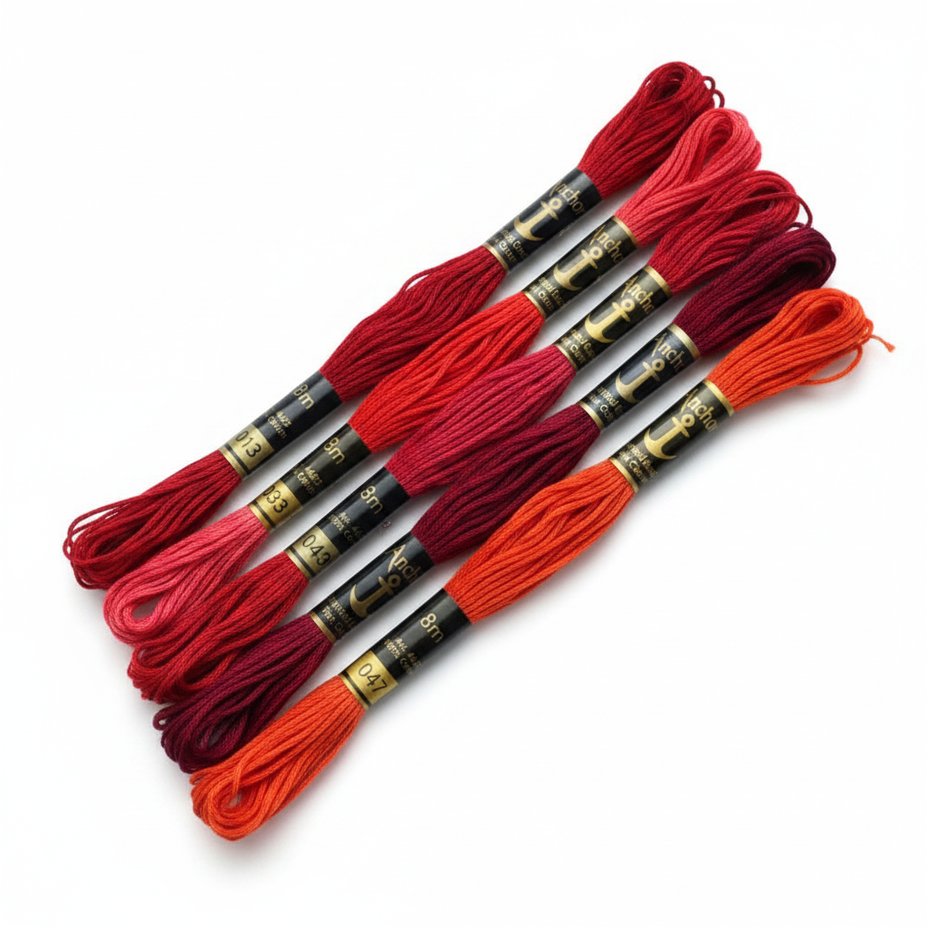 Anchor Red Thread Collection - Square Studio Photo