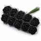 Premium Foam Rose Flowers Pack – 144 Mini Artificial Foam Roses for DIY Crafts, Scrapbooking, Decorations & Floral Arrangements