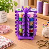 Bobbin Tower – 30-Bobbin Sewing Machine Thread Organizer