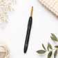 Gold Crochet Hook with Ergonomic Soft-Grip Plastic Handles