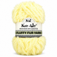 Knit-Wit Fluffy Fur Yarn – Soft & Fluffy Faux Fur Yarn for Knitting, Crochet & Crafts