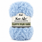 Knit-Wit Fluffy Fur Yarn – Soft & Fluffy Faux Fur Yarn for Knitting, Crochet & Crafts