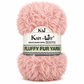 Knit-Wit Fluffy Fur Yarn – Soft & Fluffy Faux Fur Yarn for Knitting, Crochet & Crafts