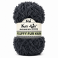 Knit-Wit Fluffy Fur Yarn – Soft & Fluffy Faux Fur Yarn for Knitting, Crochet & Crafts