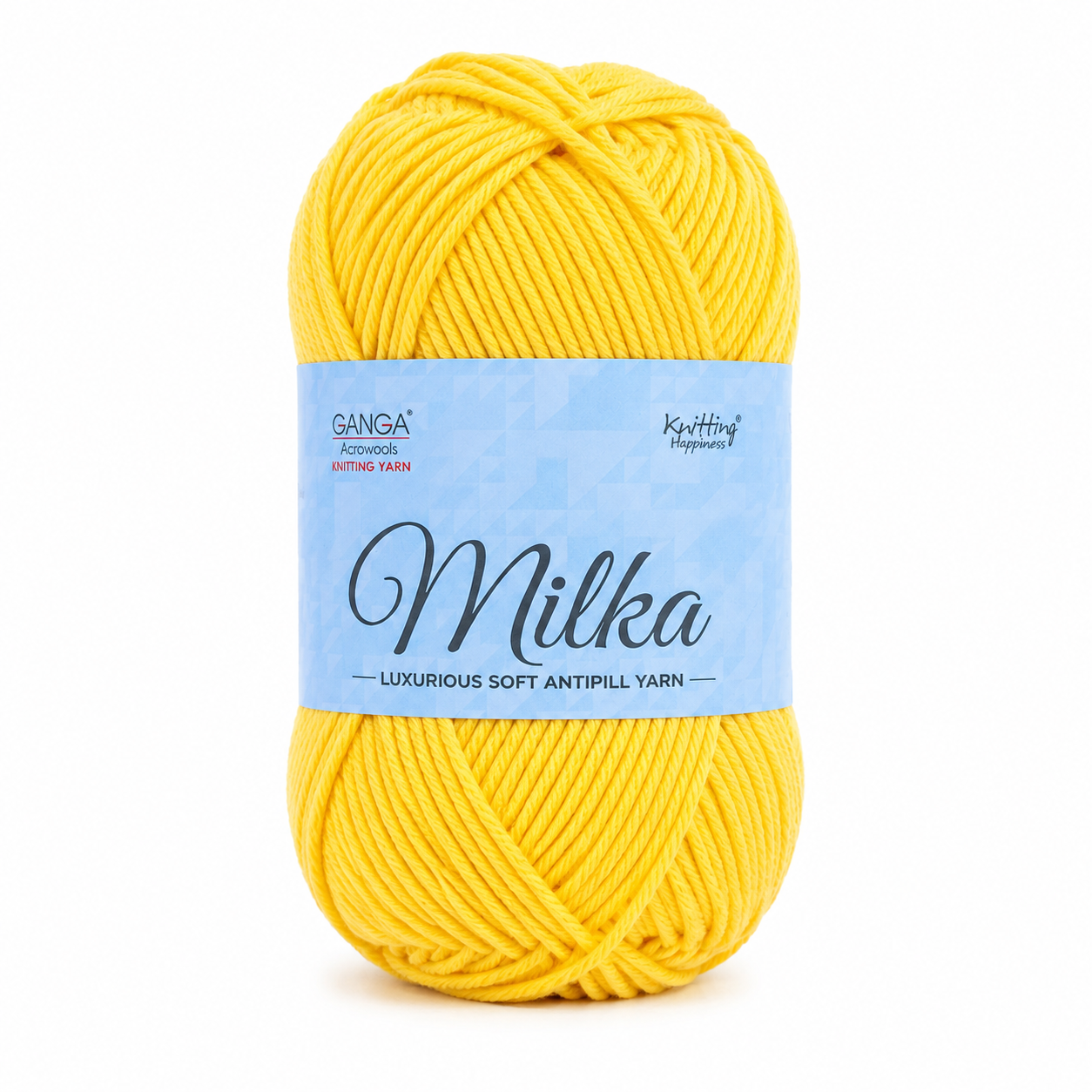 Ganga Milka Anti-Pill Acrylic Yarn | Crochet & Knitting Yarn
