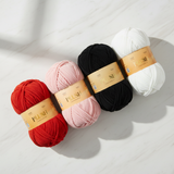 Ganga Plush Chenille Yarn Combined Product Photo