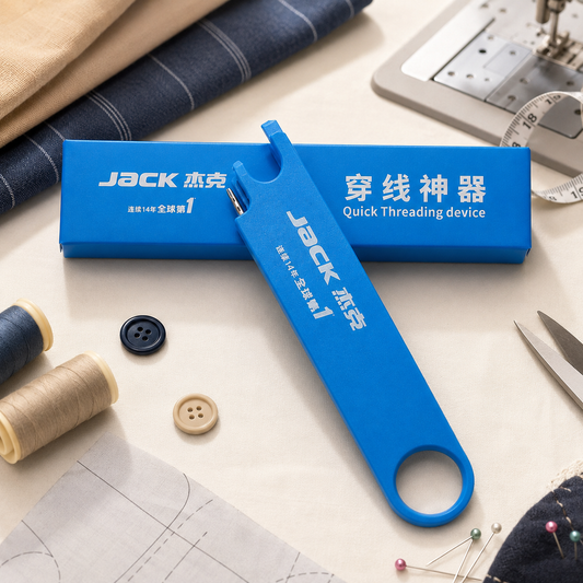 Jack Quick Threading Device & Sequin Bead Presser Foot | Sewing Machine Accessories Combo