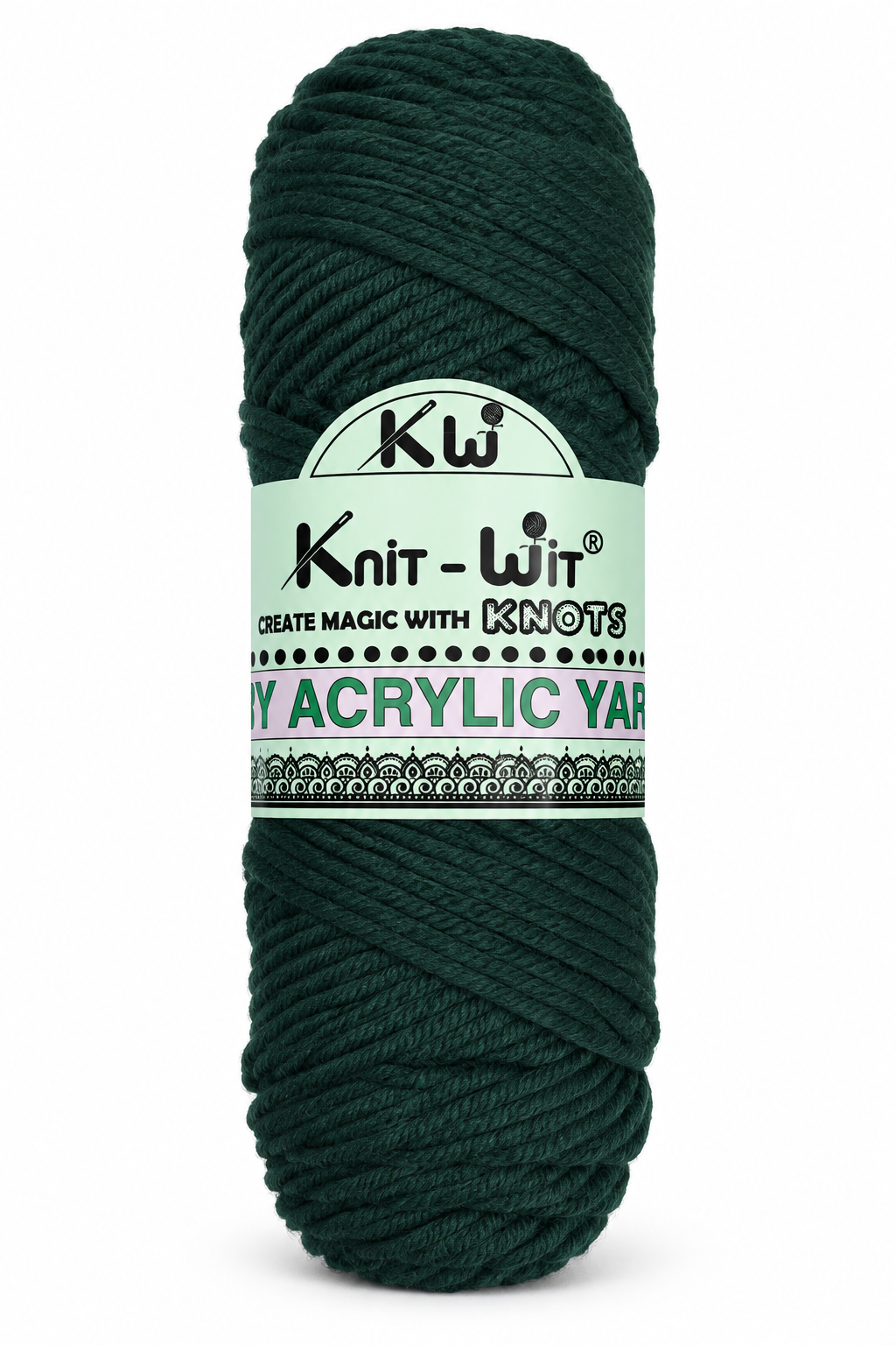 Knit Wit Cozy Acrylic Yarn 100g – 8 Ply Soft Knitting & Crochet Yarn | Acrylic Blend