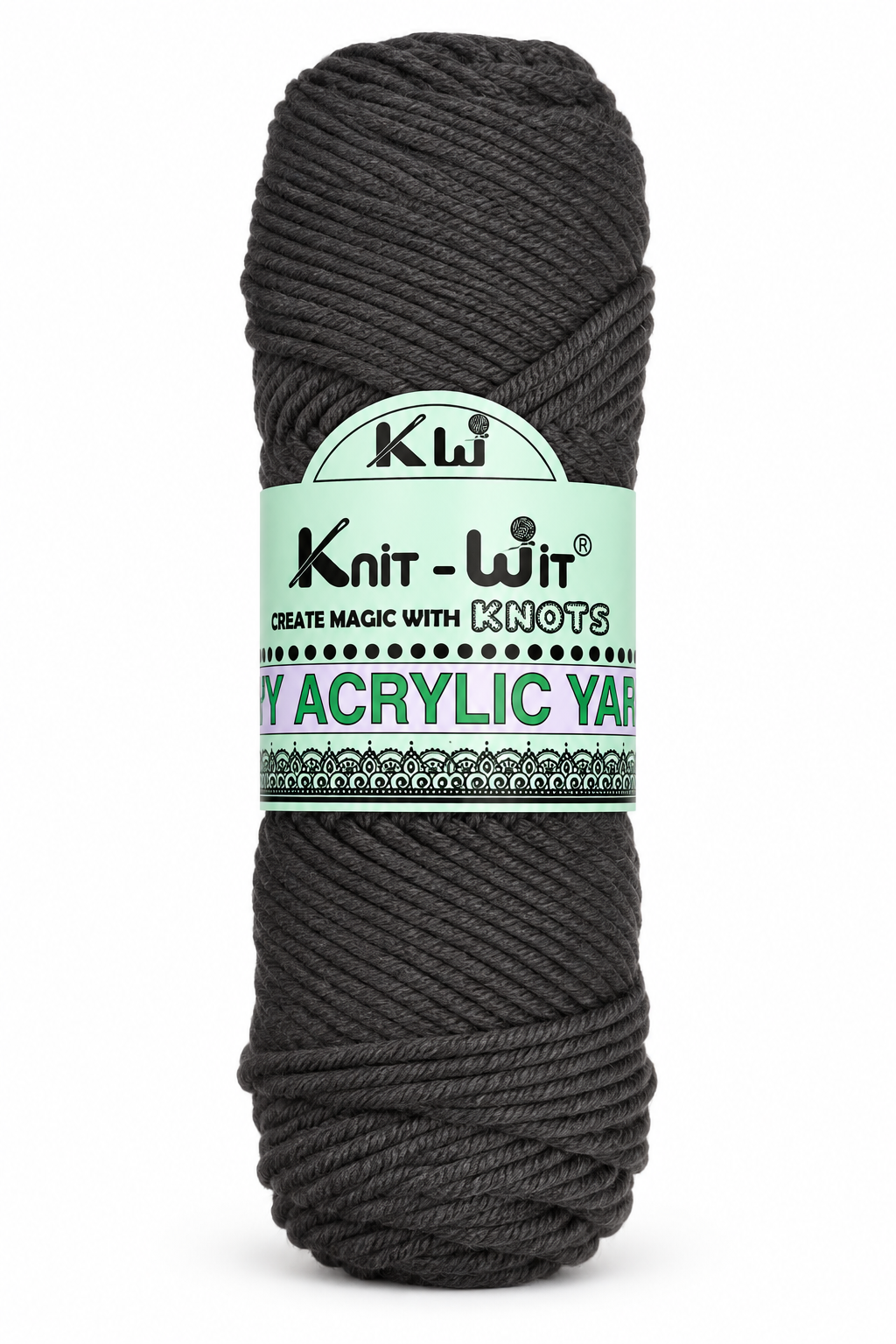 Knit Wit Cozy Acrylic Yarn 100g – 8 Ply Soft Knitting & Crochet Yarn | Acrylic Blend