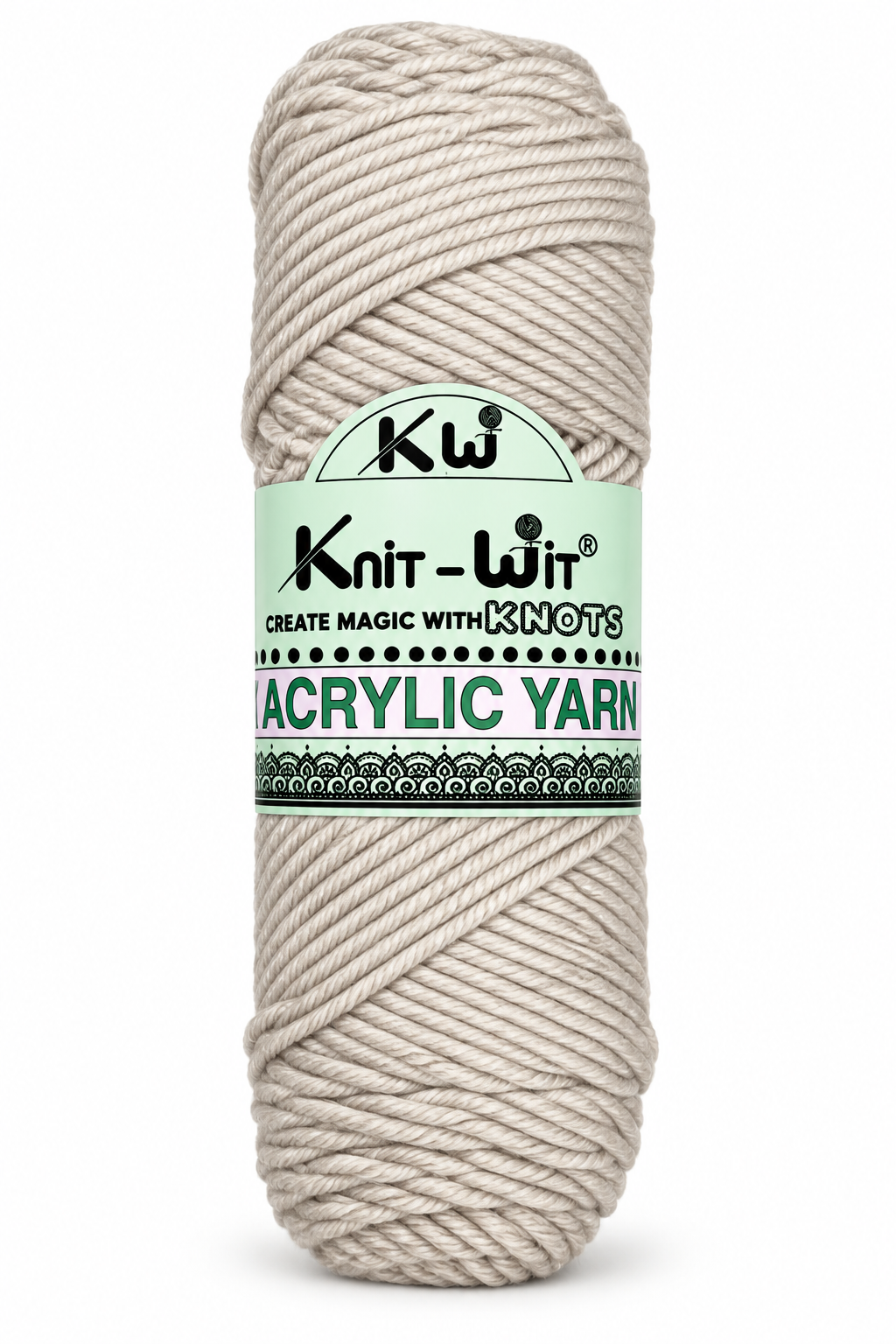 Knit Wit Cozy Acrylic Yarn 100g – 8 Ply Soft Knitting & Crochet Yarn | Acrylic Blend