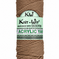 Knit Wit Cozy Acrylic Yarn 100g – 8 Ply Soft Knitting & Crochet Yarn | Acrylic Blend