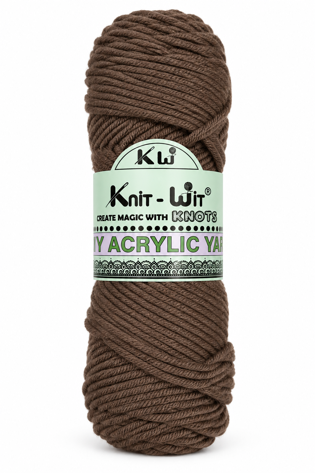 Knit Wit Cozy Acrylic Yarn 100g – 8 Ply Soft Knitting & Crochet Yarn | Acrylic Blend